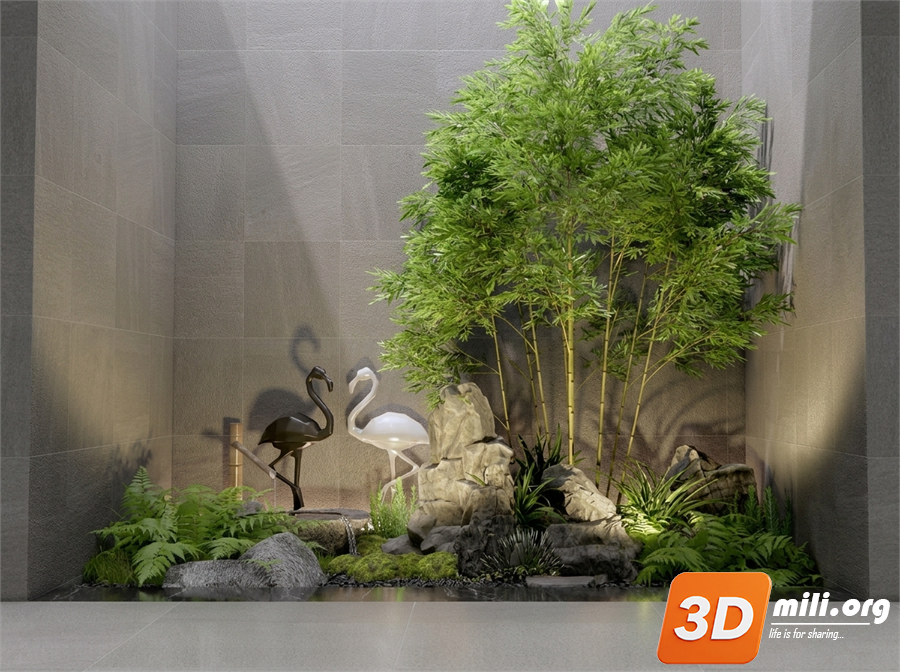 Mini Garden Skp Files 